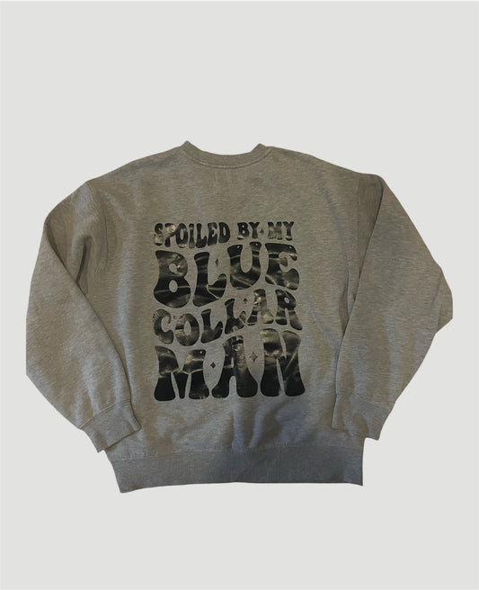Spoiled by Blue Collar Crewneck